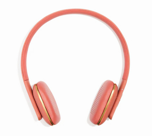 coral headphones